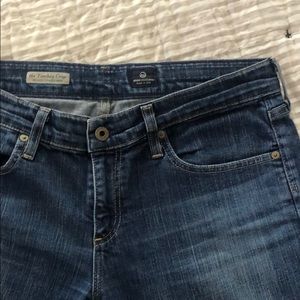 AG Tomboy Crop Denim Jean Size 31 R
